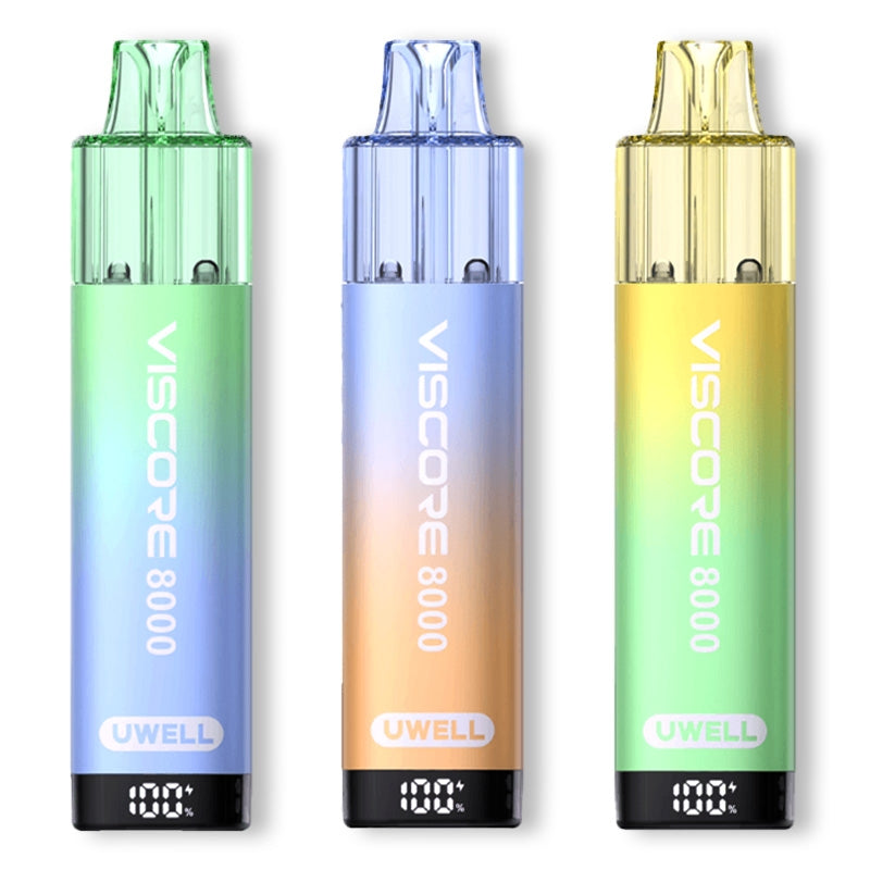 prefilled pod vape kits Uwell Viscore 8000 Prefilled Pod Vape Kit – MyCiggy