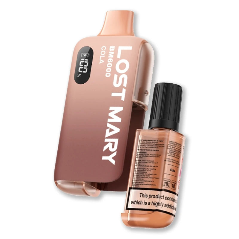 Lost Mary BM6000 Prefilled Pod Kit MyCiggy Lost Mary BM6000 Prefilled Pod Kit MyCiggy