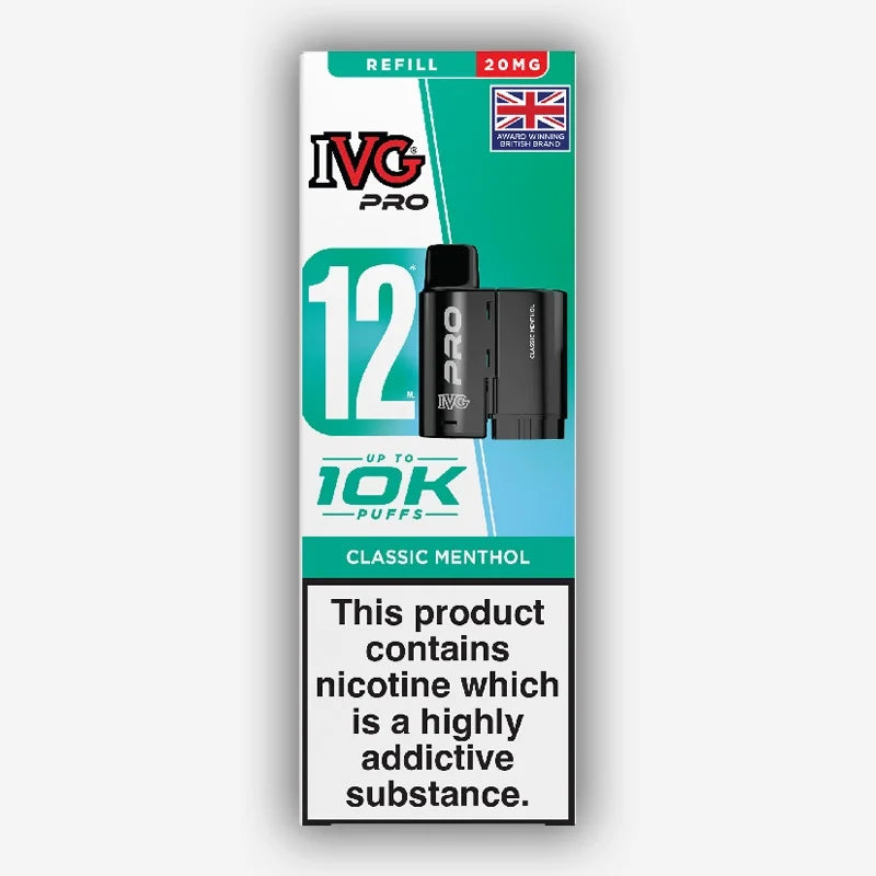 IVG Pro 12 Prefilled Pods