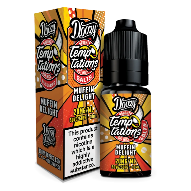 Doozy Temptations Nic Salts 10ml