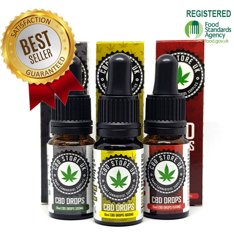 CBD DROPS | Full Spectrum CBD | UK FSA Registered