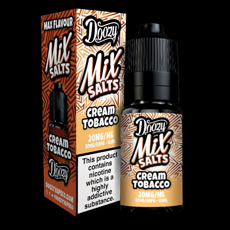 Mix Salts by Doozy Cream Tobacco