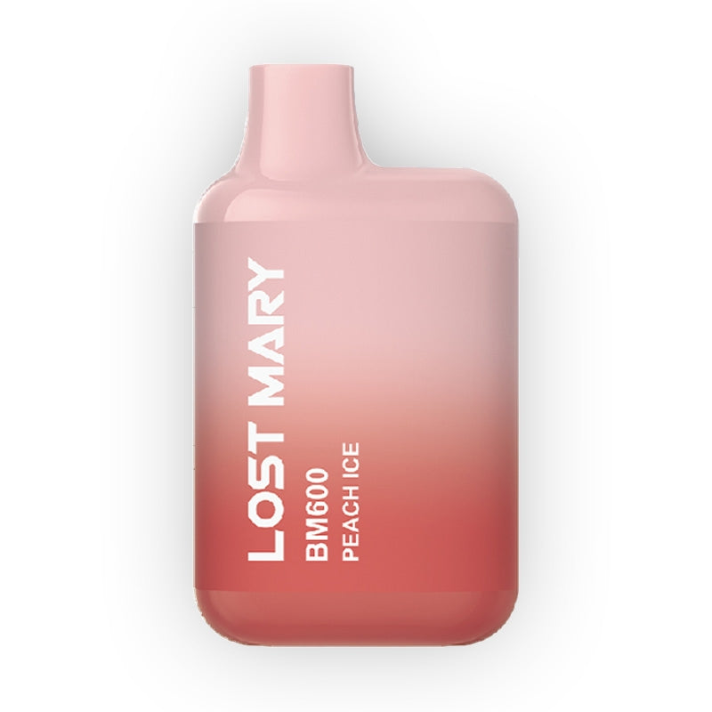 Lost Mary BM600 Prefilled Pod Vape Kit Peach Ice