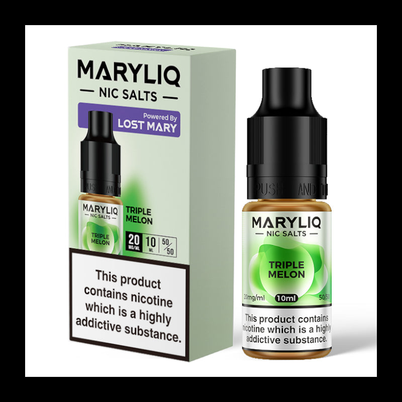 MaryLiq Nic Salts Flavour Triple Melon
