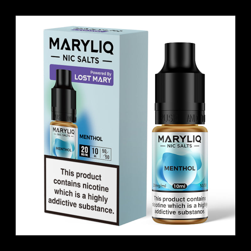 MaryLiq Nic Salts Flavour Menthol