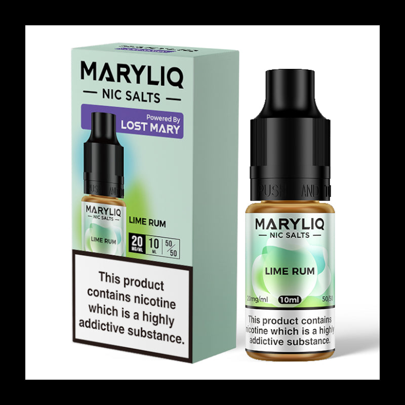 MaryLiq Nic Salts Flavour Lime Rum