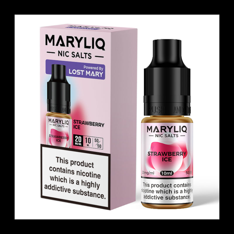 MaryLiq Nic Salts Flavour Strawberry Ice
