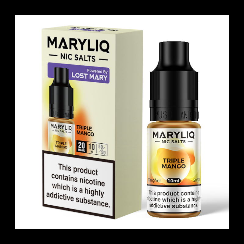 MaryLiq Nic Salts Flavour Triple Mango