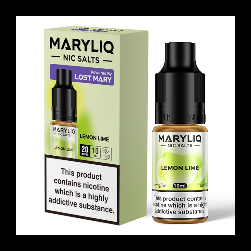 MaryLiq Nic Salts Flavour Lemon Lime