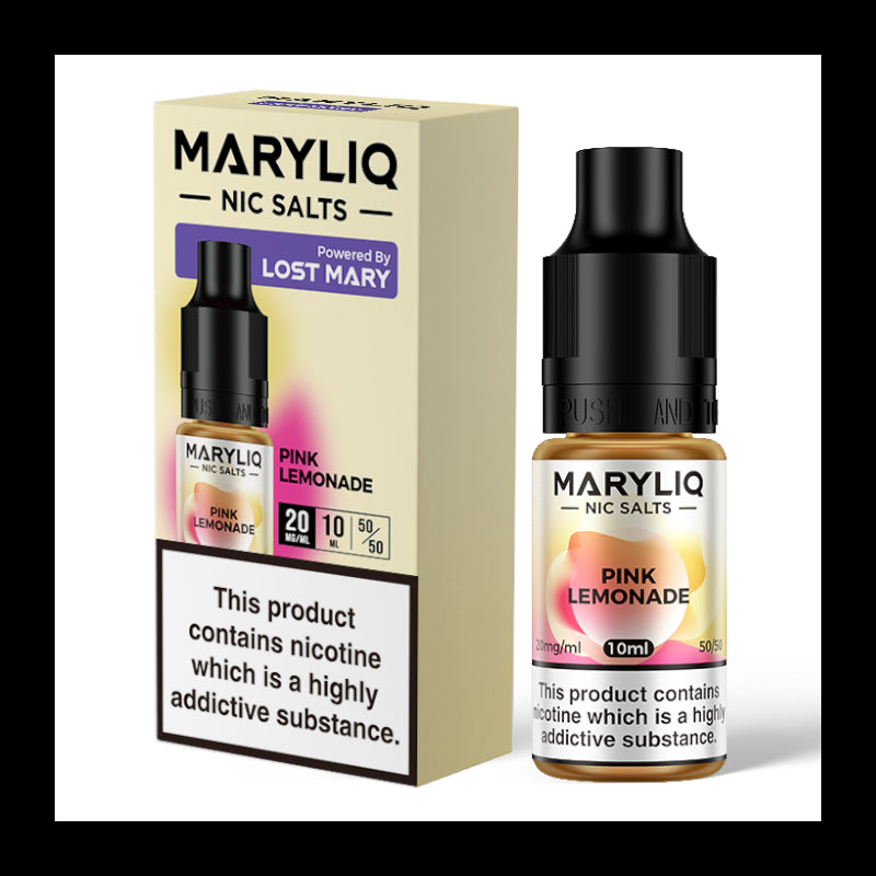 MaryLiq Nic Salts Flavour Pink Lemonade