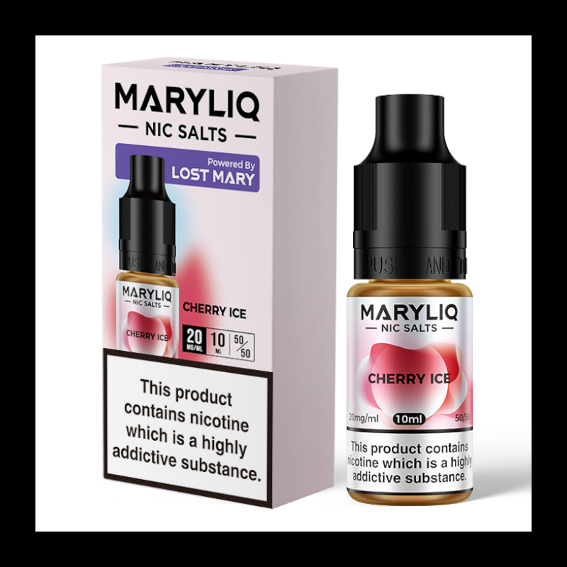 MaryLiq Nic Salts Flavour Cherry Ice