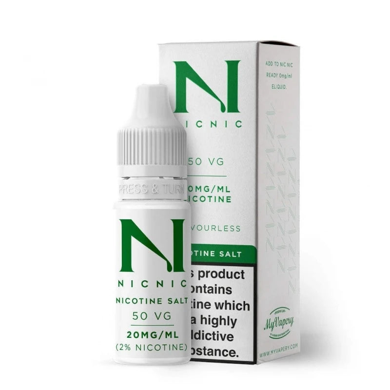 NicNic 10ml Nic Salt Shots