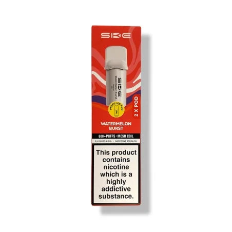 SKE Crystal Bar 600 Pro Prefilled Pods
