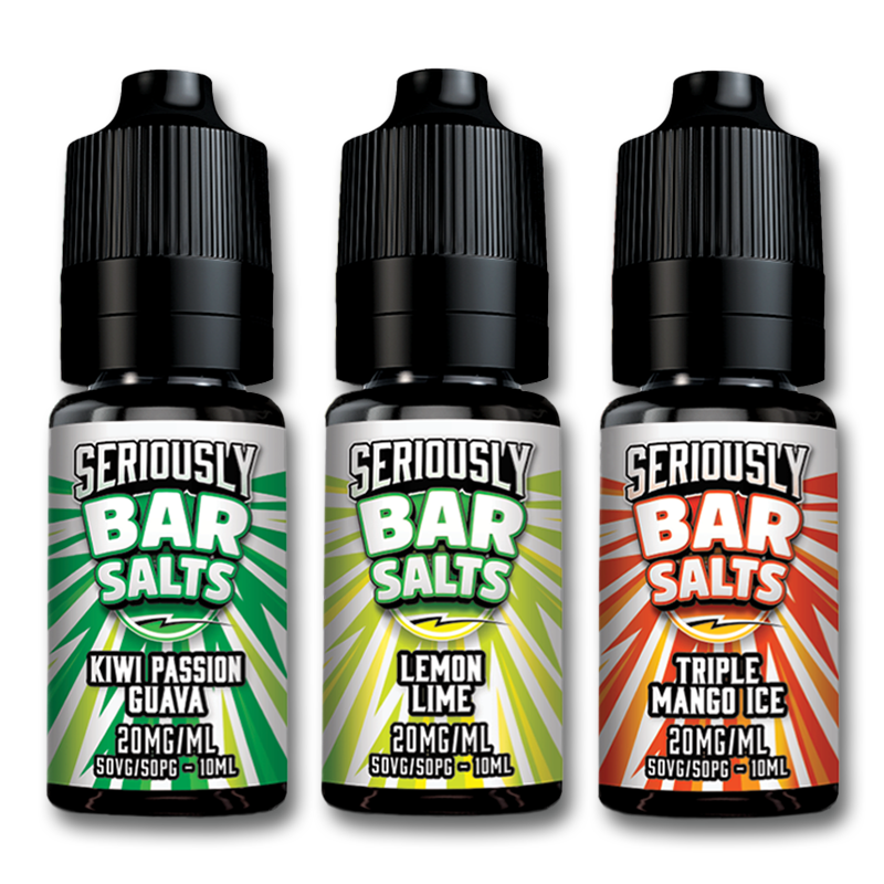 bar salts vape juice Seriously Bar Salts – MyCiggy