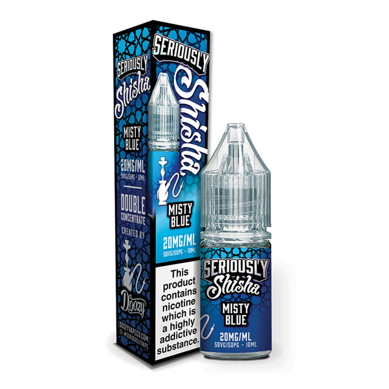 Seriously Shisha 10ml Nic Salts Misty Blue