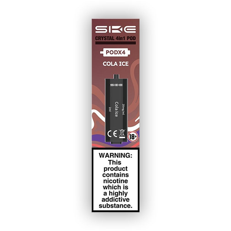 SKE Crystal 4-in-1 PODS Cola Ice