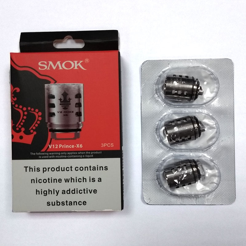 Smok TFV12 Prince X6 Coils (3-Pack)