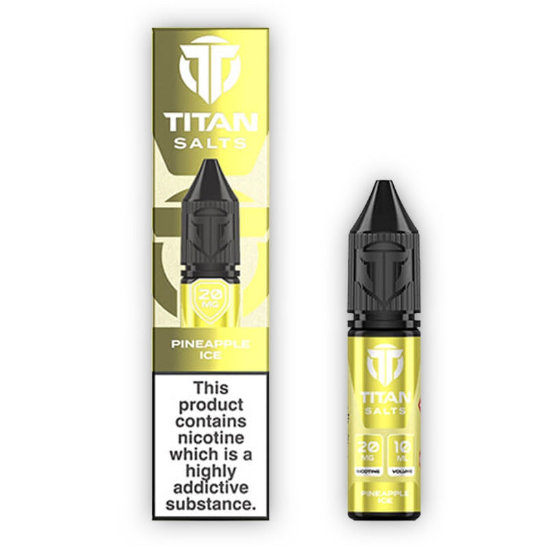 Titan Salts Nic Salt E-liquid Pineapple Ice