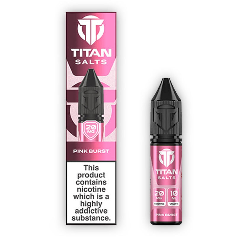 Titan Salts Nic Salt E-liquid Pink Burst