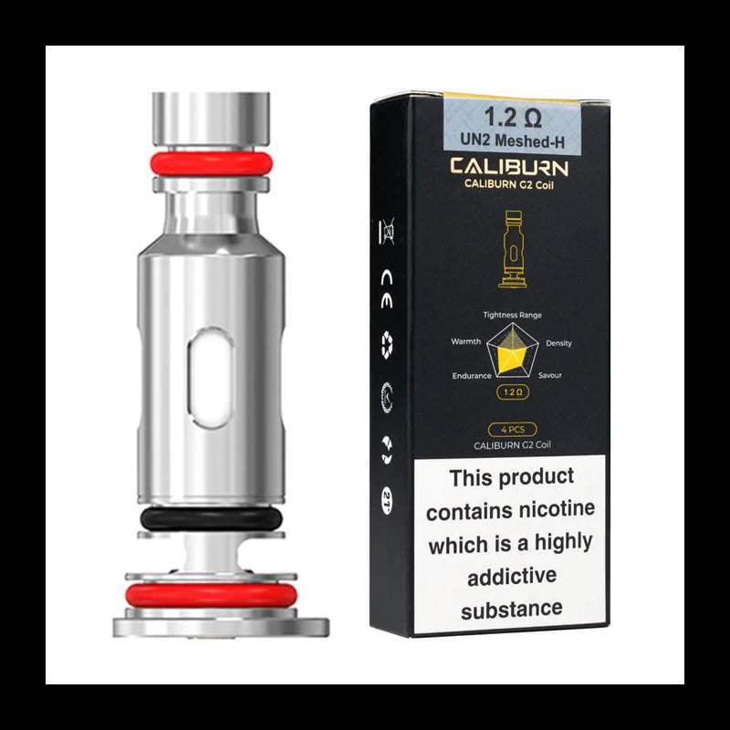 Uwell Caliburn G2 Coils 1.2 ohm UN2 Meshed-H (4 Pack)